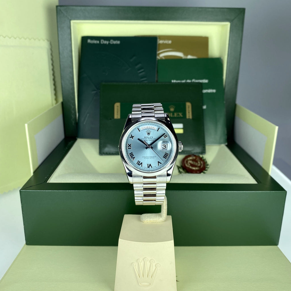 2007 Rolex DayDate 36mm 118206 FullSet Box and Papers