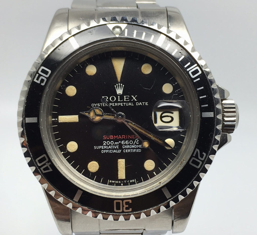 Rolex Submariner 1680 Red- Meter First, 1969’s