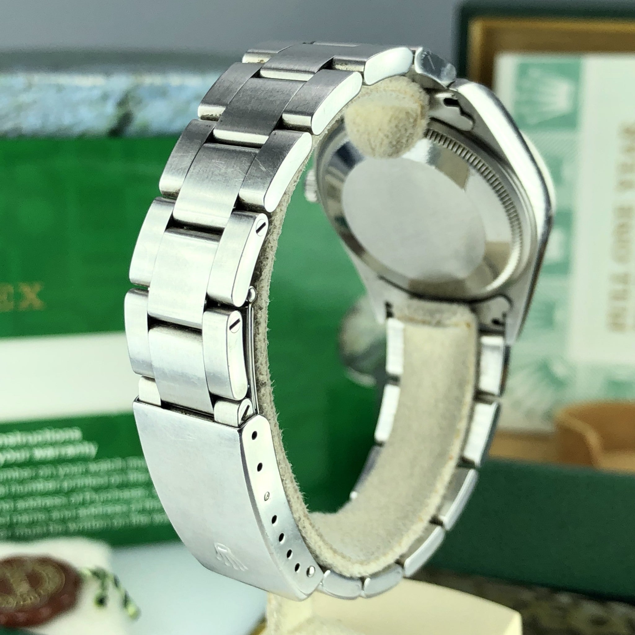 1998 Vintage Rolex 14000 Domino’s Pizza Air-King Unpolished with Box and Papers