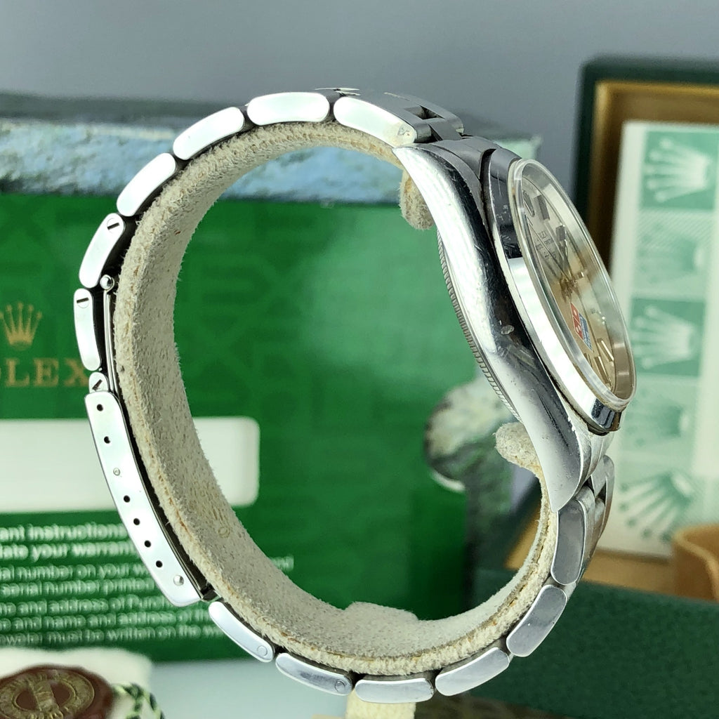 1998 Vintage Rolex 14000 Domino’s Pizza Air-King Unpolished with Box and Papers