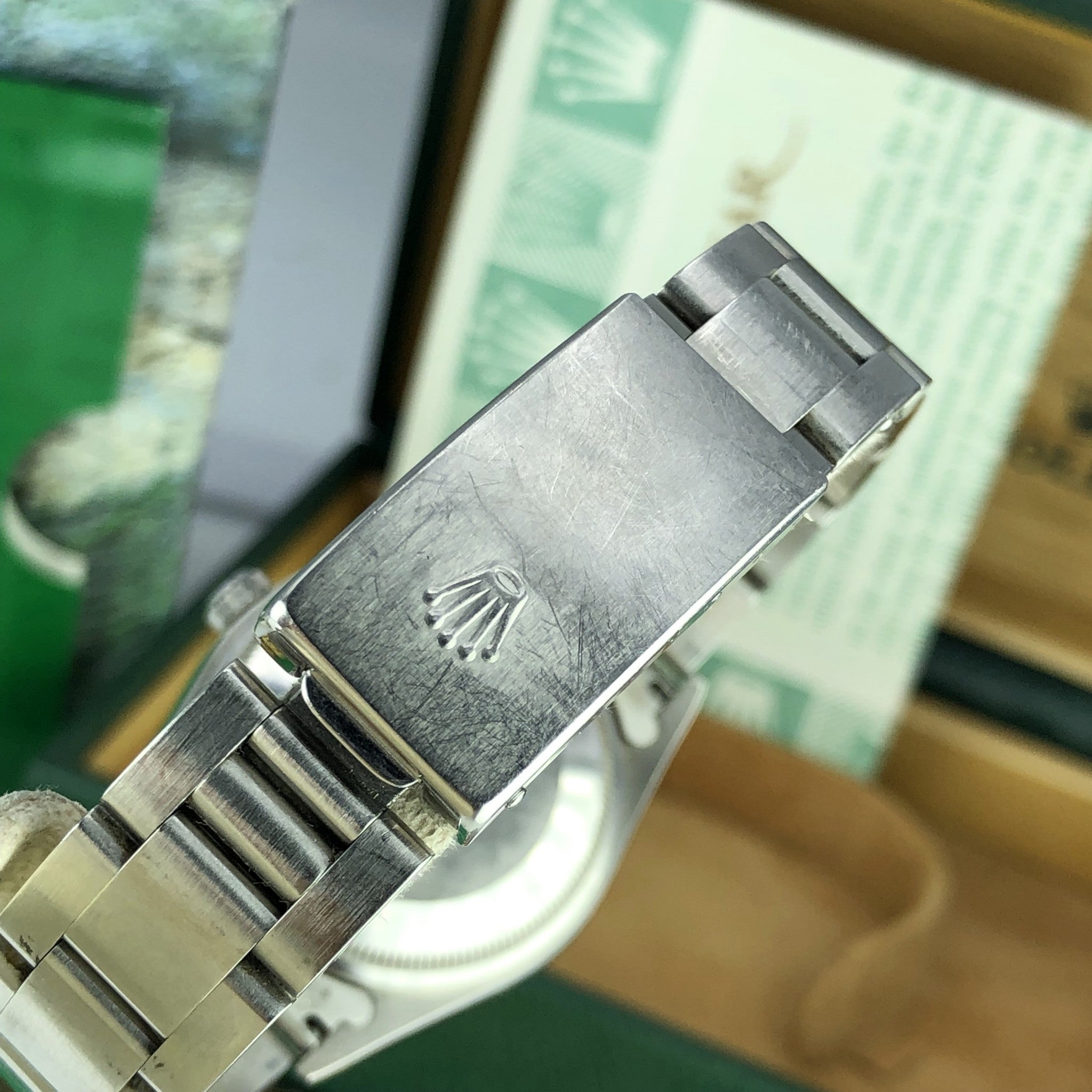 1998 Vintage Rolex 14000 Domino’s Pizza Air-King Unpolished with Box and Papers