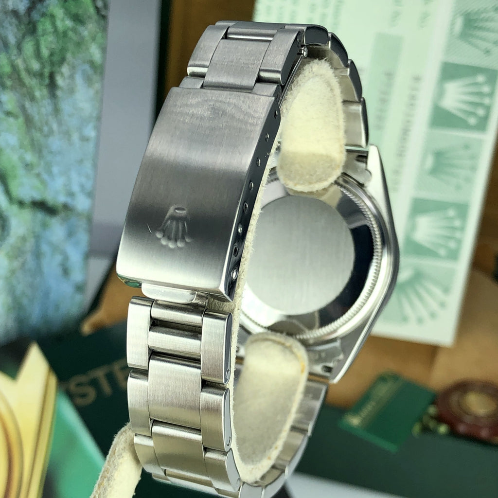 2000 Vintage Rolex 14010 Air-King Blue with Box and Papers