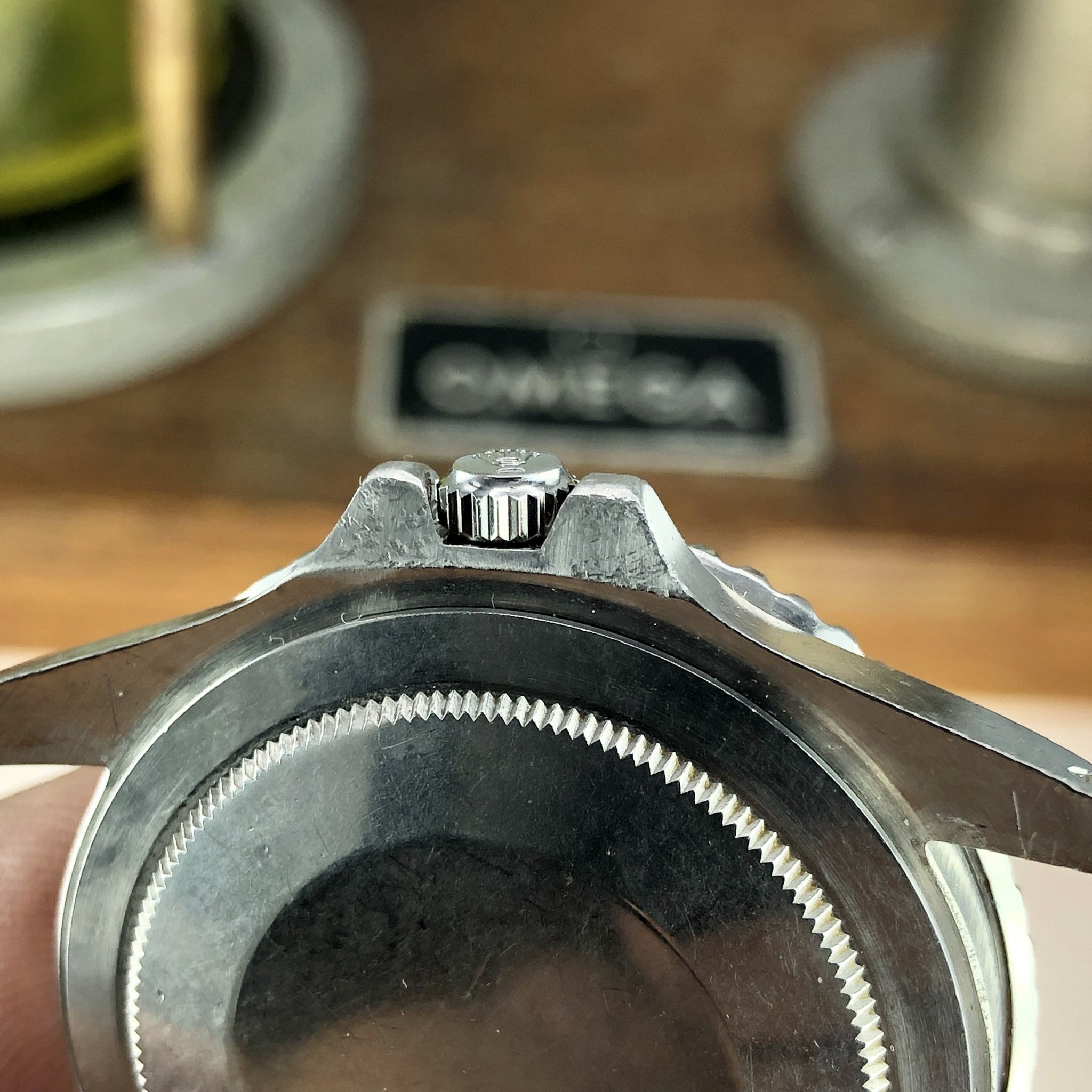 1978 Vintage Rolex GMT Master 1675 Heavy Patina Dial Orange Insert Unpolished