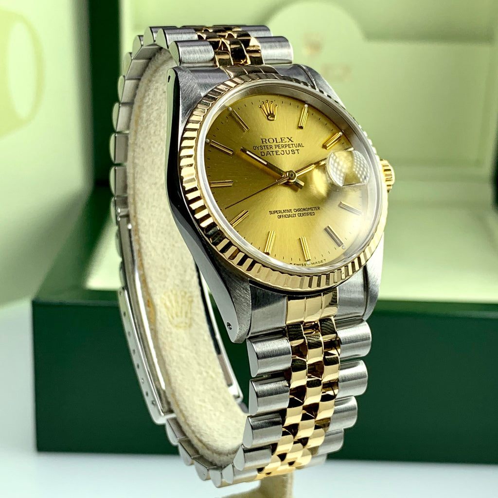 1992 Rolex 16233 DateJust Two Tone