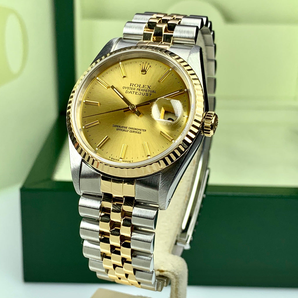 1992 Rolex 16233 DateJust Two Tone