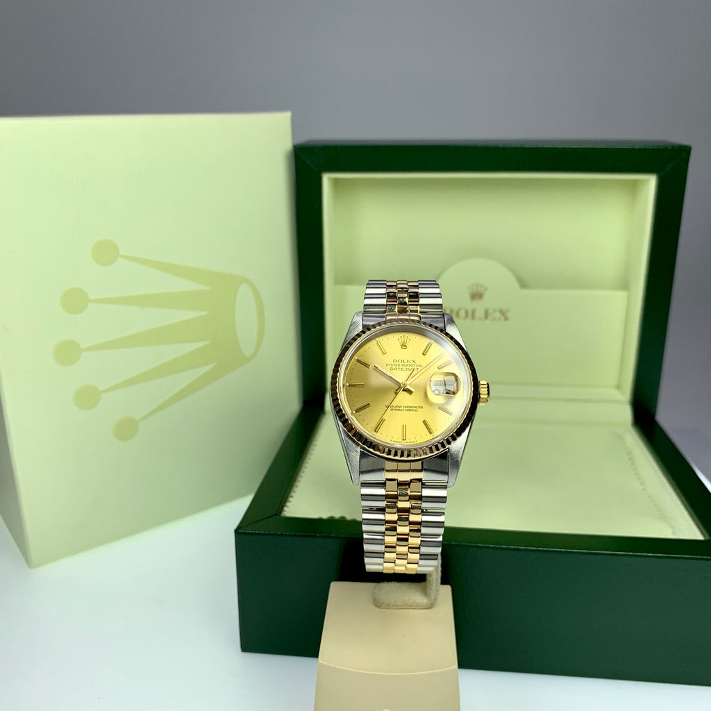 1992 Rolex 16233 DateJust Two Tone