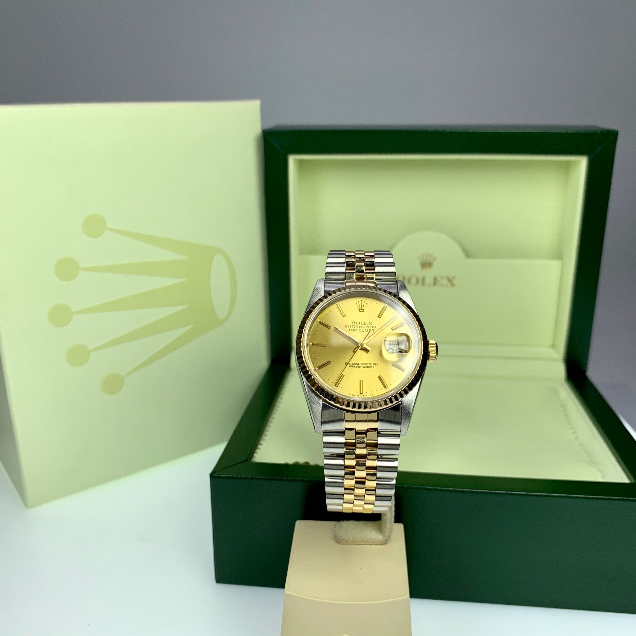 1992 Rolex 16233 DateJust Two Tone