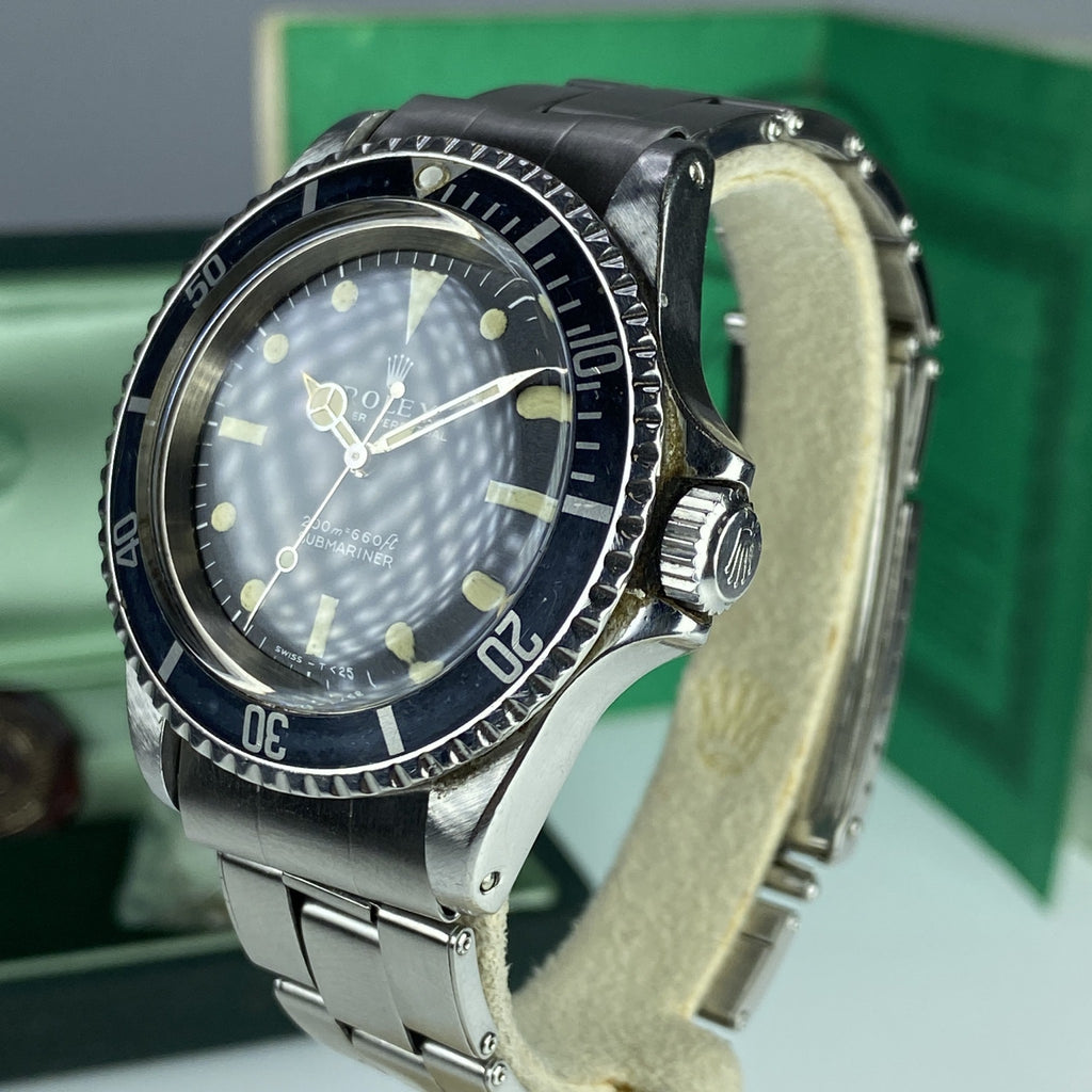 1967 Vintage Rolex Submariner 5513 Meter First & Full Set Box Papers