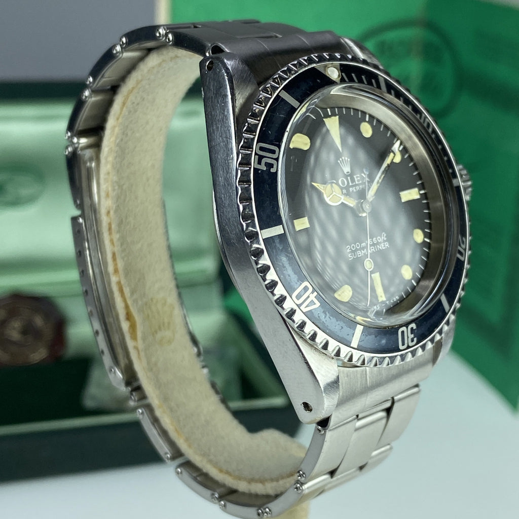 1967 Vintage Rolex Submariner 5513 Meter First & Full Set Box Papers
