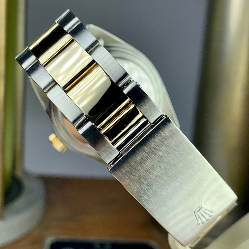 1977 Vintage Rolex DateJust Two Tone 1603 Grey Dial