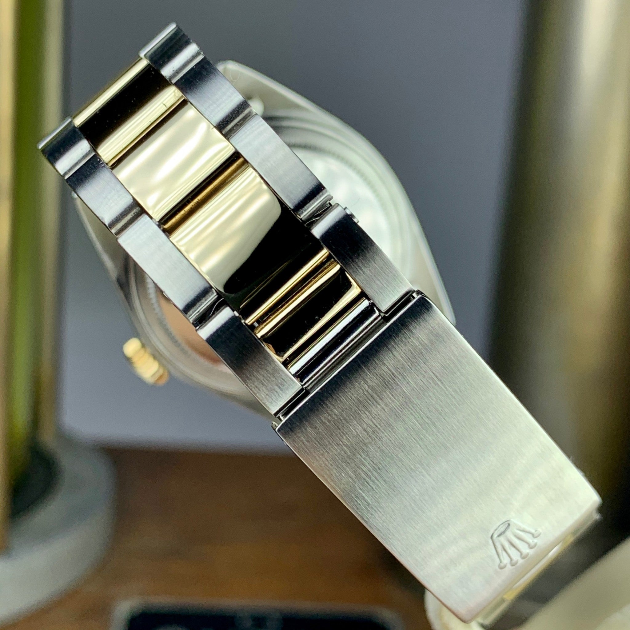 1977 Vintage Rolex DateJust Two Tone 1603 Grey Dial