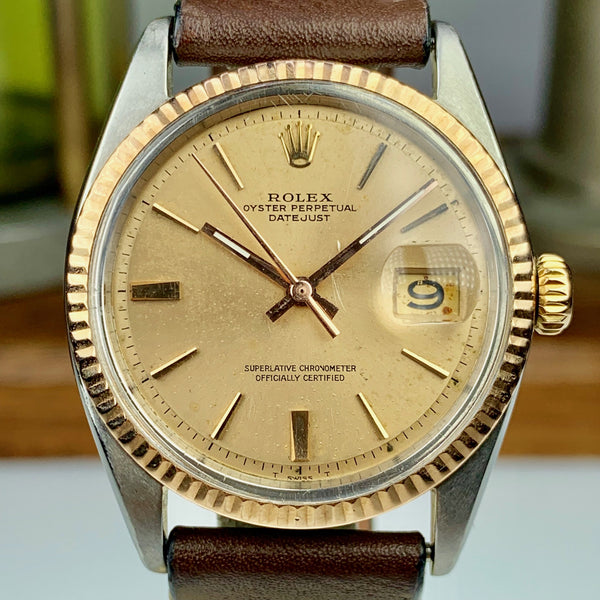1966 Vintage Datejust 1601 Steel & Rose
