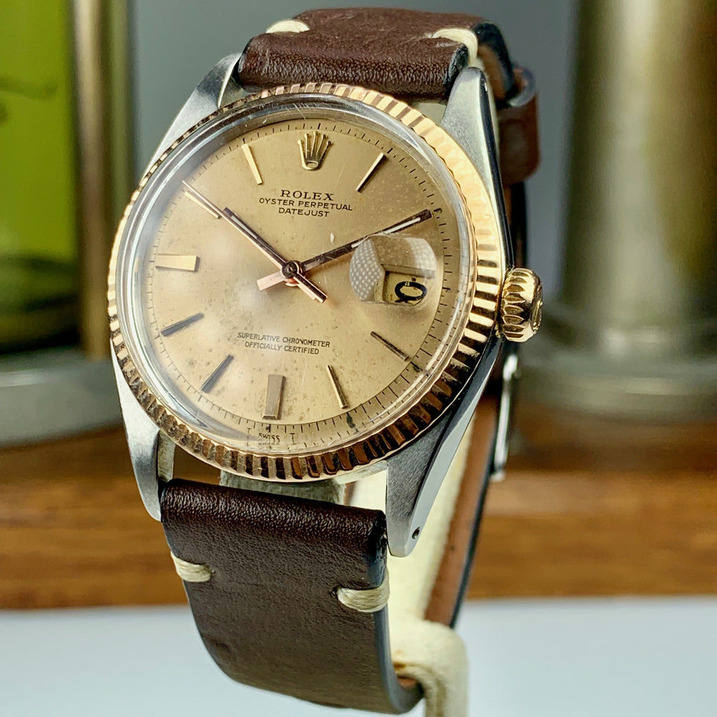 1966 Vintage Datejust 1601 Steel & Rose