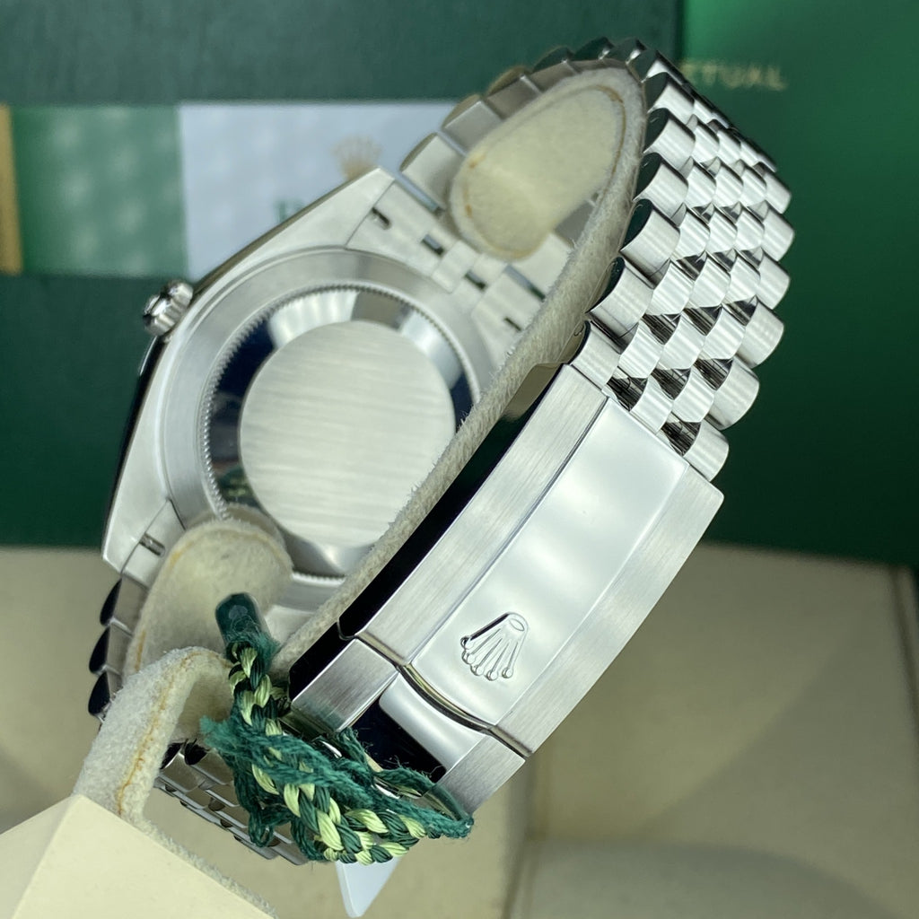 2020 Unworn Rolex Datejust 126300 Jubilee White Roman 41mm Complete