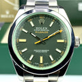 2012 Rolex Milgauss 116400V Green Full set box & card