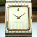 Rare 1970’s Audemars Piguet Ultra Slim, Retro Tank Style Stainless 18k Watch
