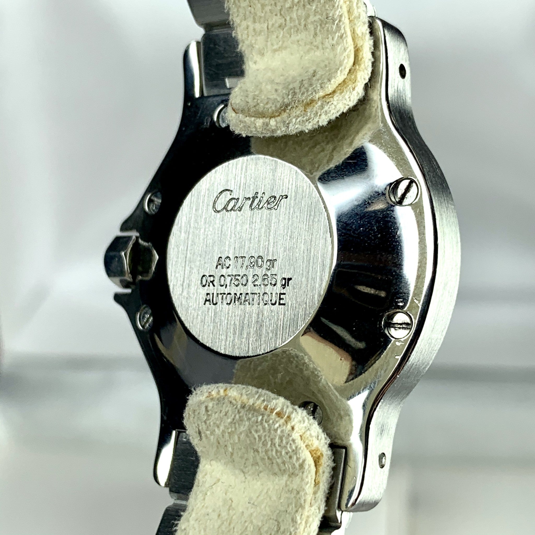 Cartier Santos Octagon 32mm Quartz 18k Gold and Steel