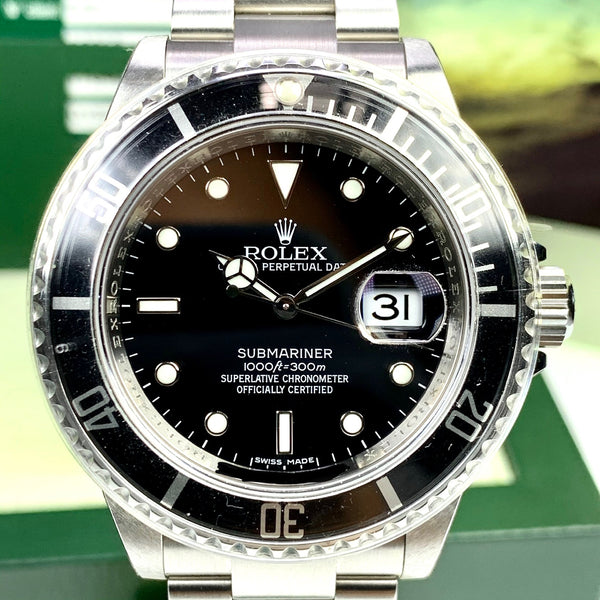 2011 NOS Rolex Submariner 16610 Last generation Box & Card