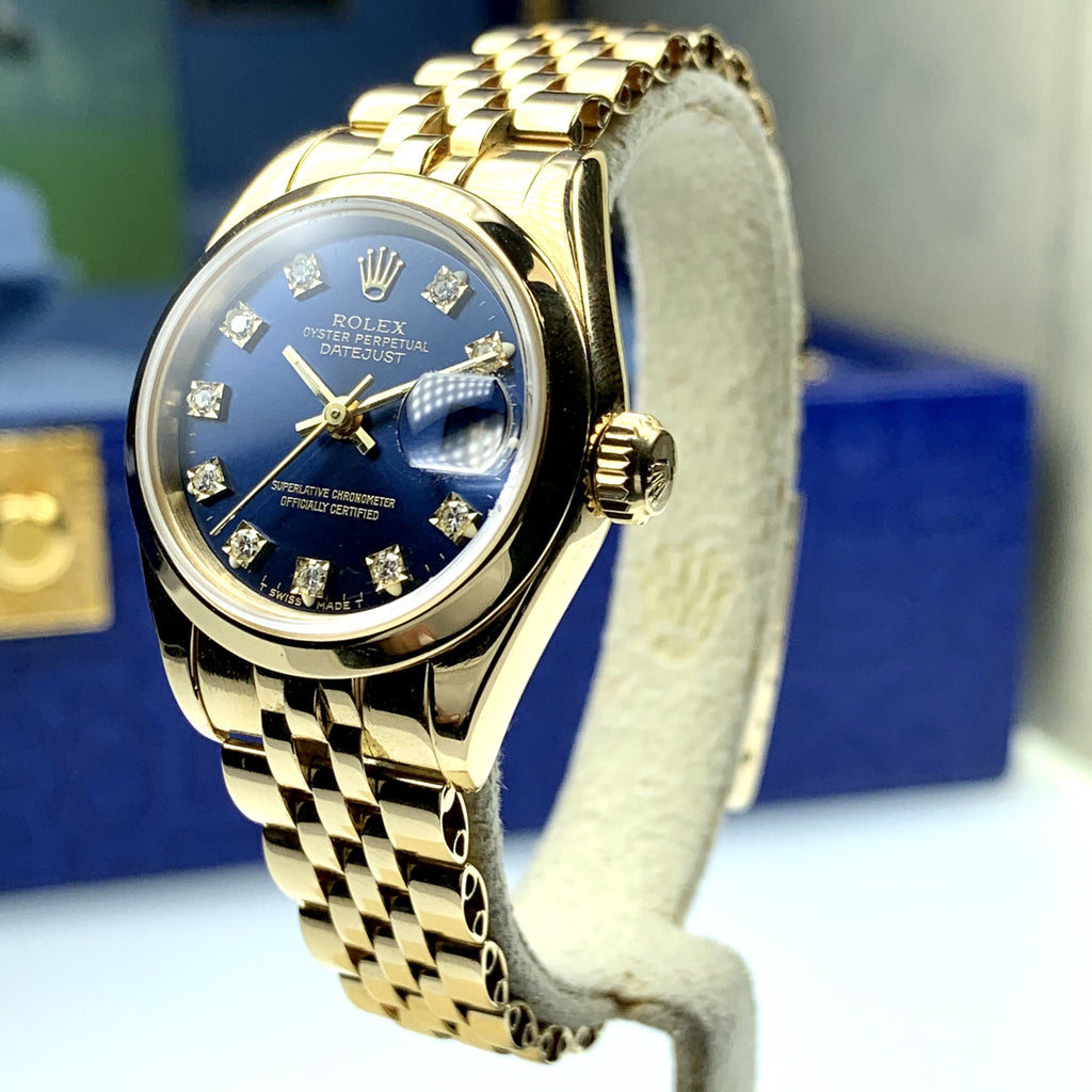 Rolex Datejust President 69168 Yellow Gold 18k 26mm With Master Box