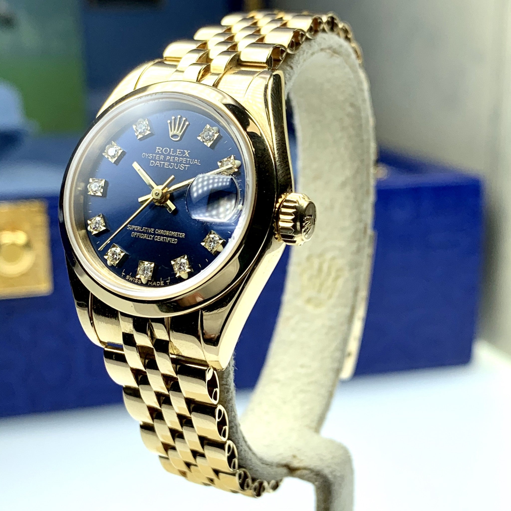 Rolex Datejust President 69168 Yellow Gold 18k 26mm With Master Box