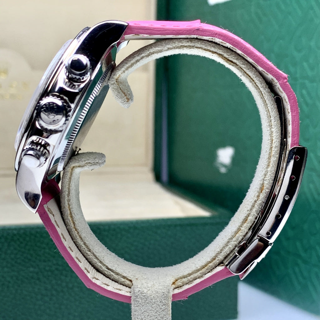 2001 Rolex Daytona 116519 Pink Beach White Gold