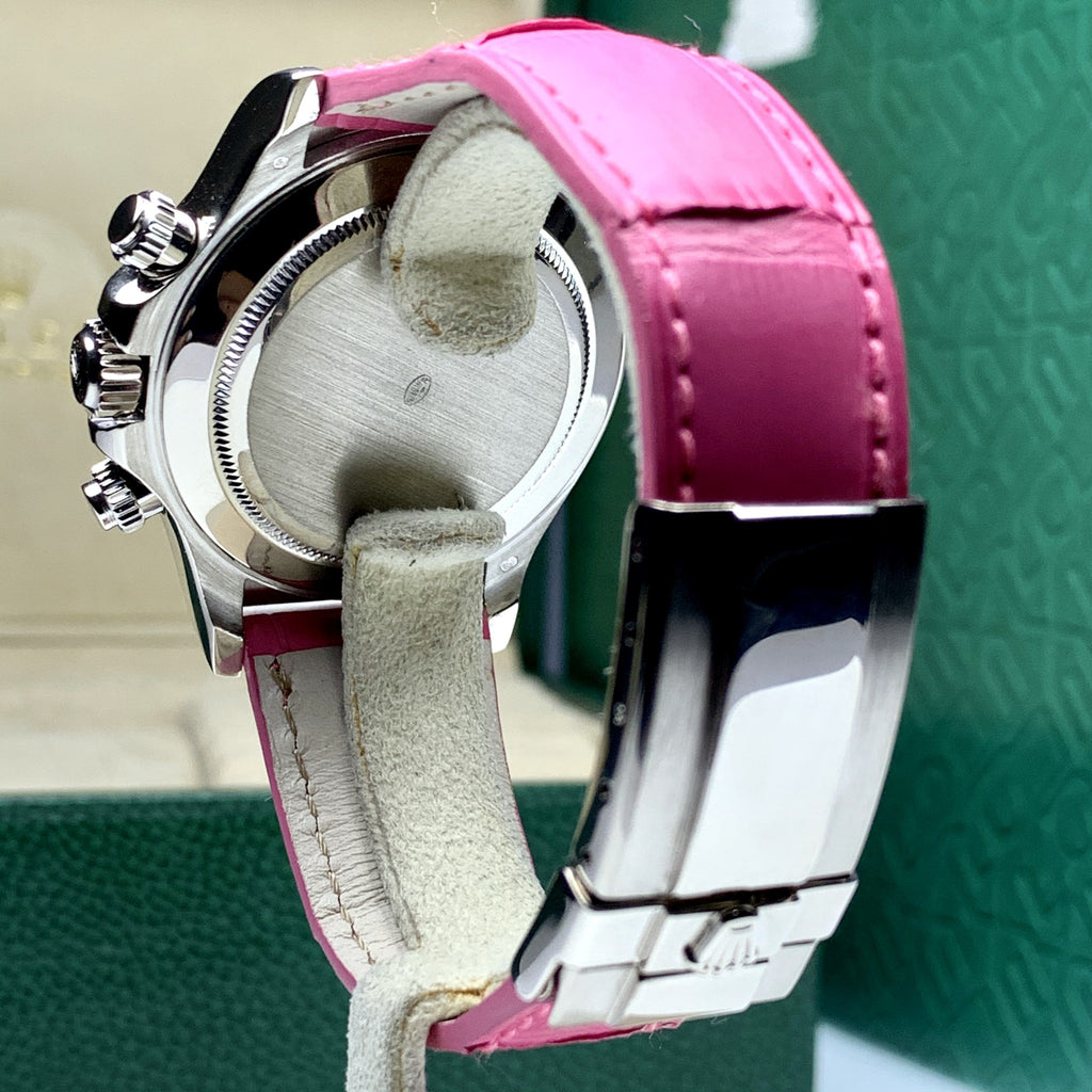 2001 Rolex Daytona 116519 Pink Beach White Gold