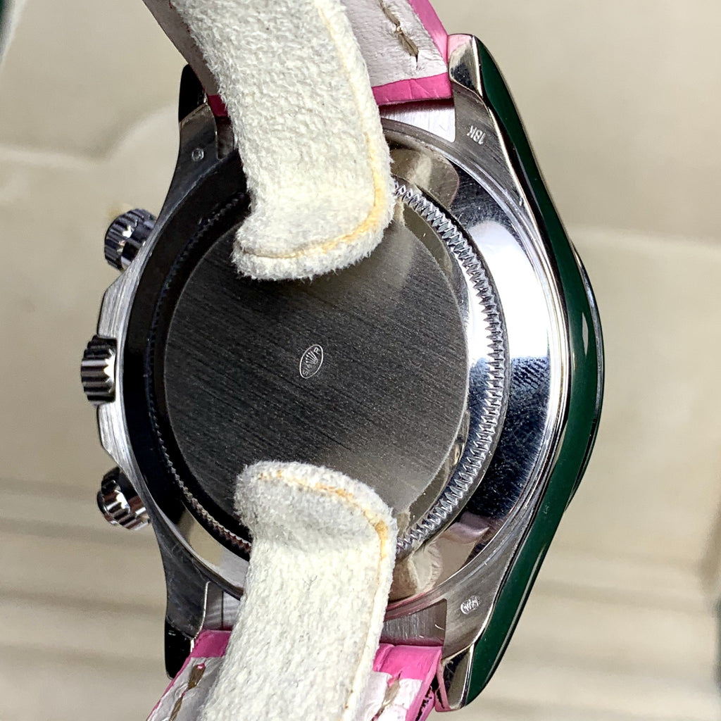 2001 Rolex Daytona 116519 Pink Beach White Gold