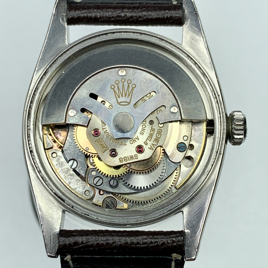1960 Vintage Rolex Datejust 1603 Radium Dial & Bamboo Bezel