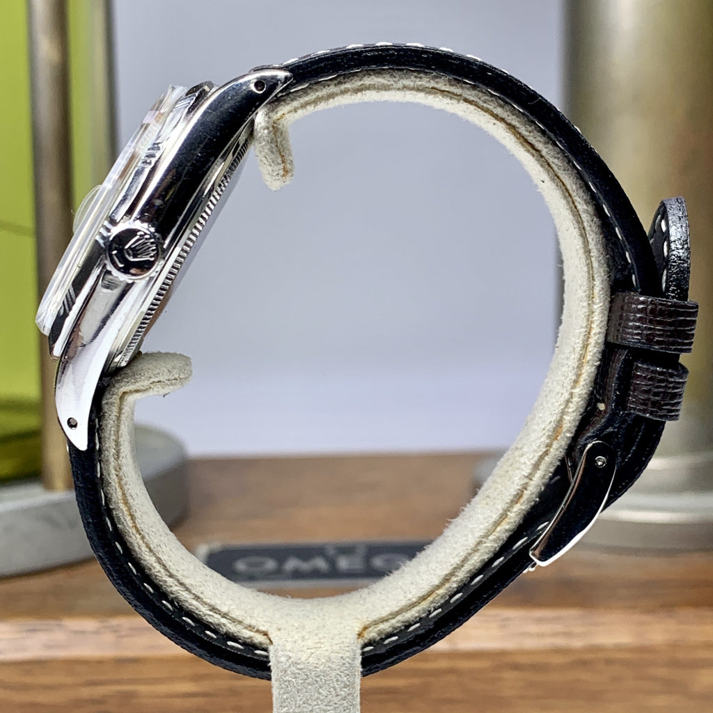 1960 Vintage Rolex Datejust 1603 Radium Dial & Bamboo Bezel