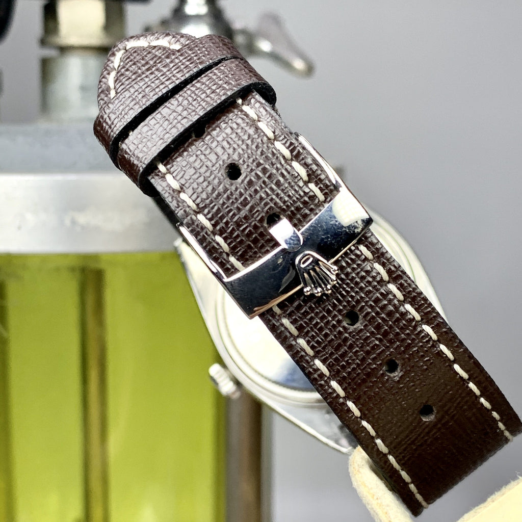 1960 Vintage Rolex Datejust 1603 Radium Dial & Bamboo Bezel