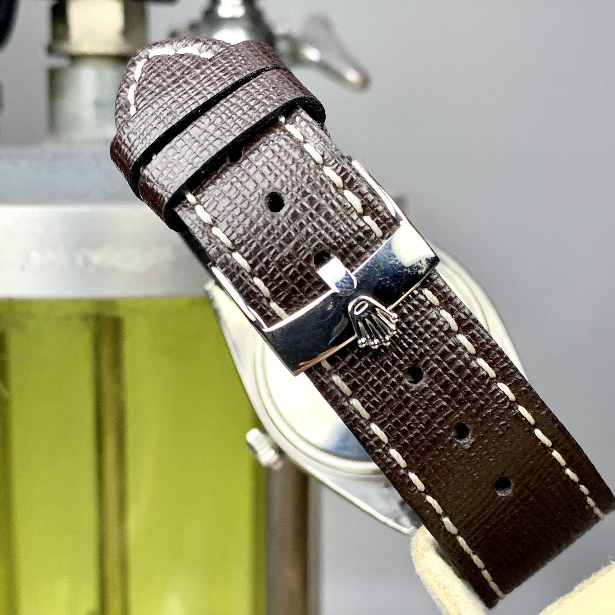 1960 Vintage Rolex Datejust 1603 Radium Dial & Bamboo Bezel
