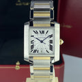 2017 Cartier Tank Francaise Large W51005Q4 Steel Gold Box & Paper