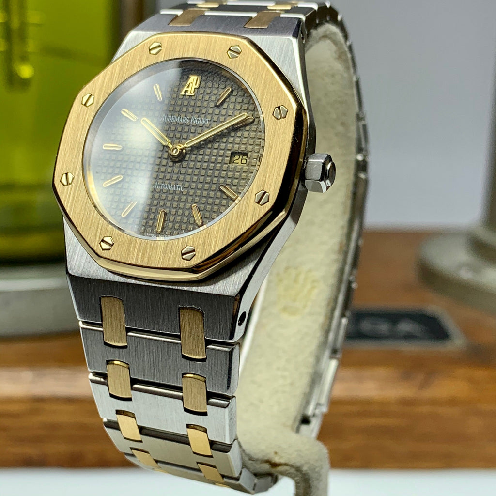 1992 Audemars Piguet Ladies Royal Oak Steel and Yellow Gold