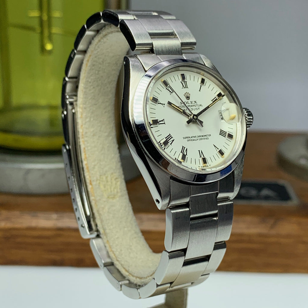 1981 Rolex Datejust 16827 31mm Stainless Steel Ladies Roman Numeral Dial