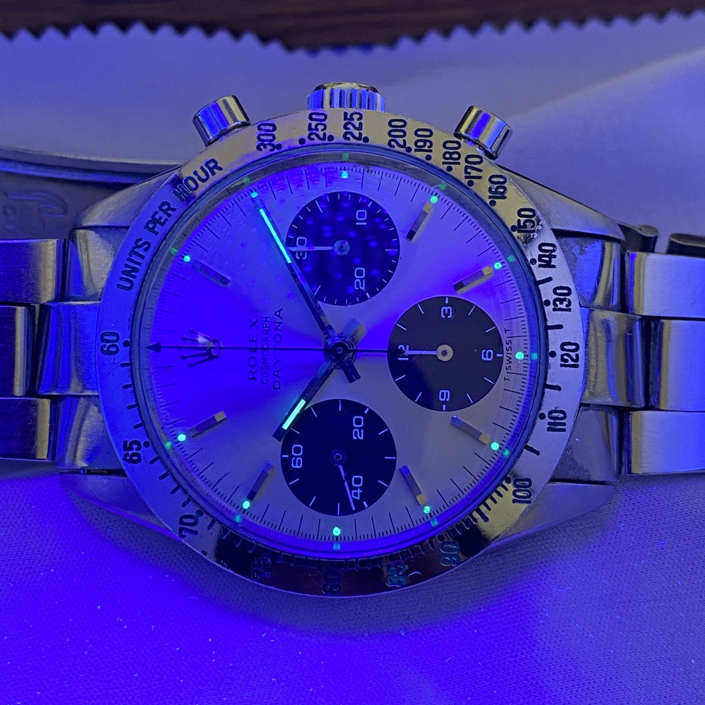 1967 Rolex Daytona 6239 Tropical Brown Sub Dials with Original Box & Papers