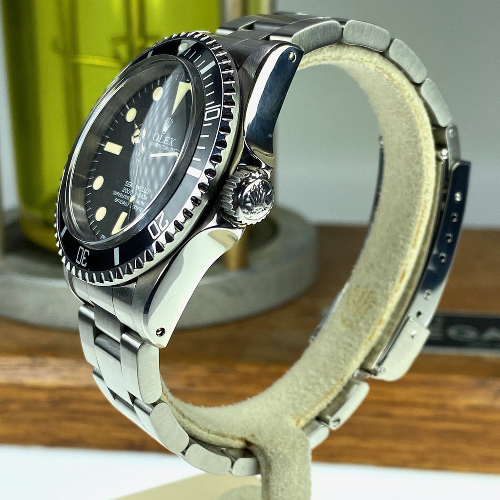 1983 Vintage Rolex Sea-Dweller 1665 Last Generation Creamy Patina