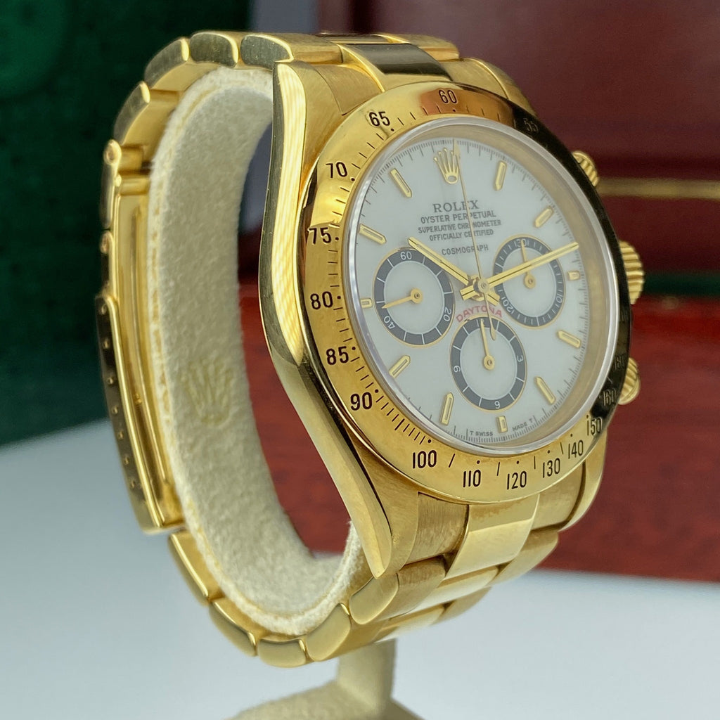 Vintage Rolex Daytona 16528 Porcelain Floating Dial zenith 1988 R Serial