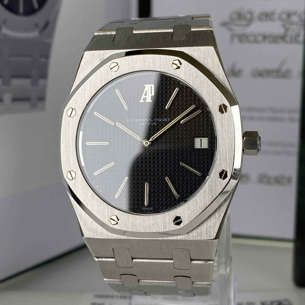 1980 Prototype Audemars Piguet Royal Oak Jumbo 5402ST Very Rare Dial Serviced by AP