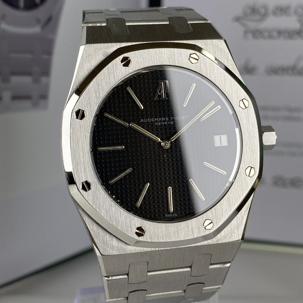 1980 Prototype Audemars Piguet Royal Oak Jumbo 5402ST Very Rare Dial Serviced by AP