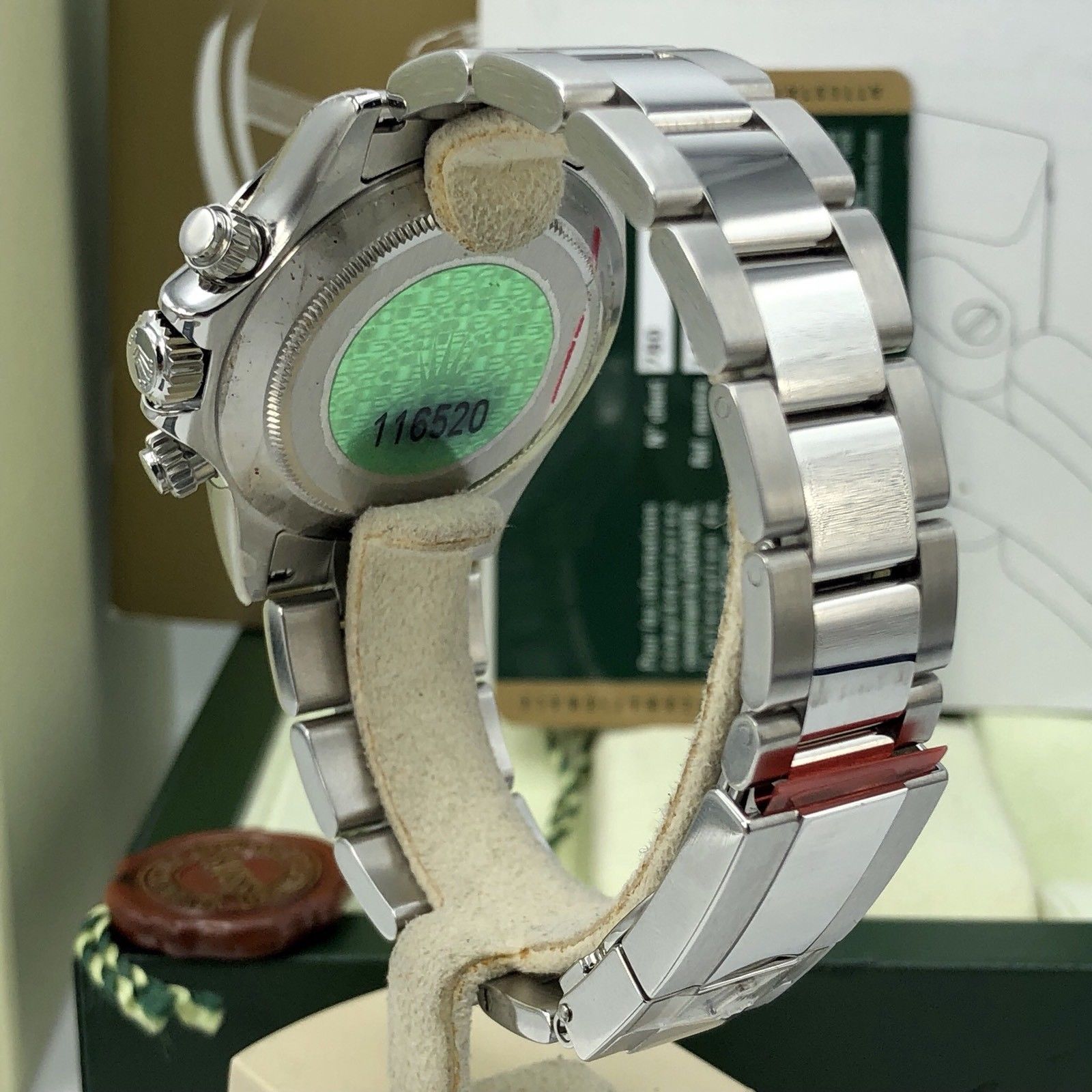 NOS Rolex Daytona 116520 White Z serial FULL SET Box & Card Unworn