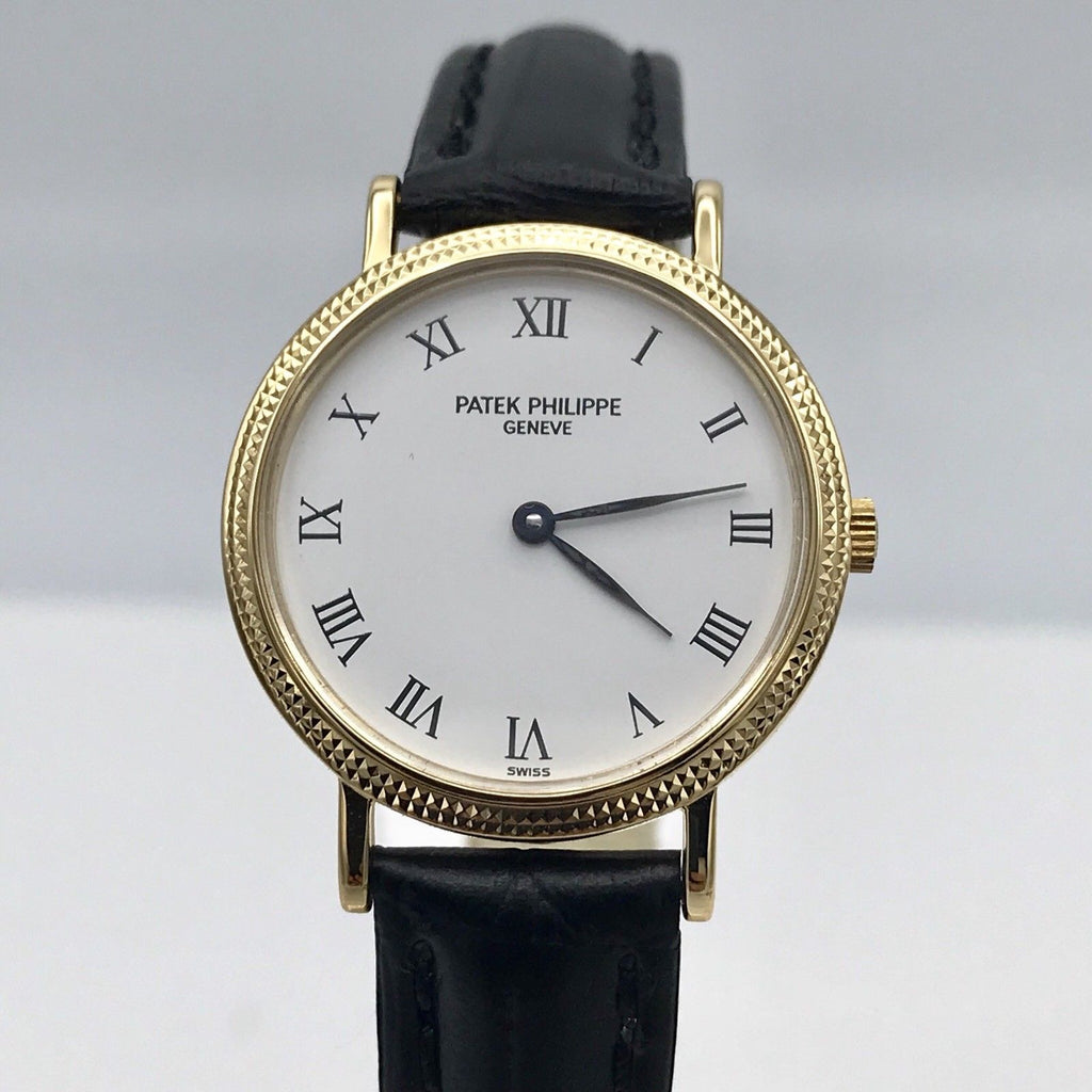Patek Philippe 4819J Calatrava Ladies Quartz in Yellow Gold 25mm