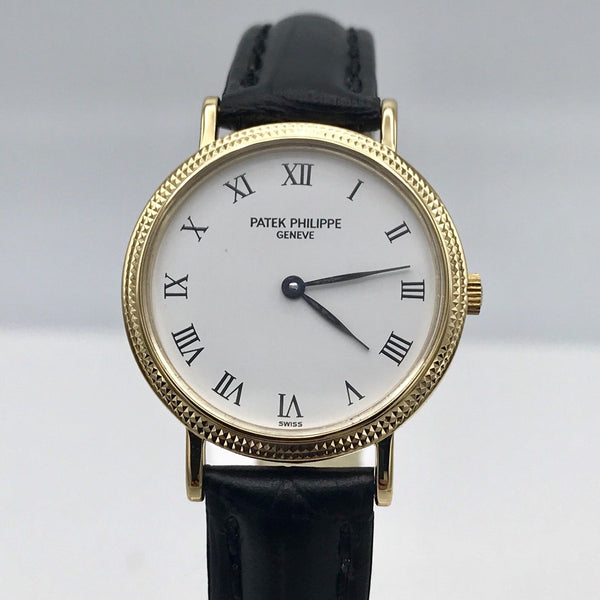 Patek Philippe 4819J Calatrava Ladies Quartz in Yellow Gold 25mm