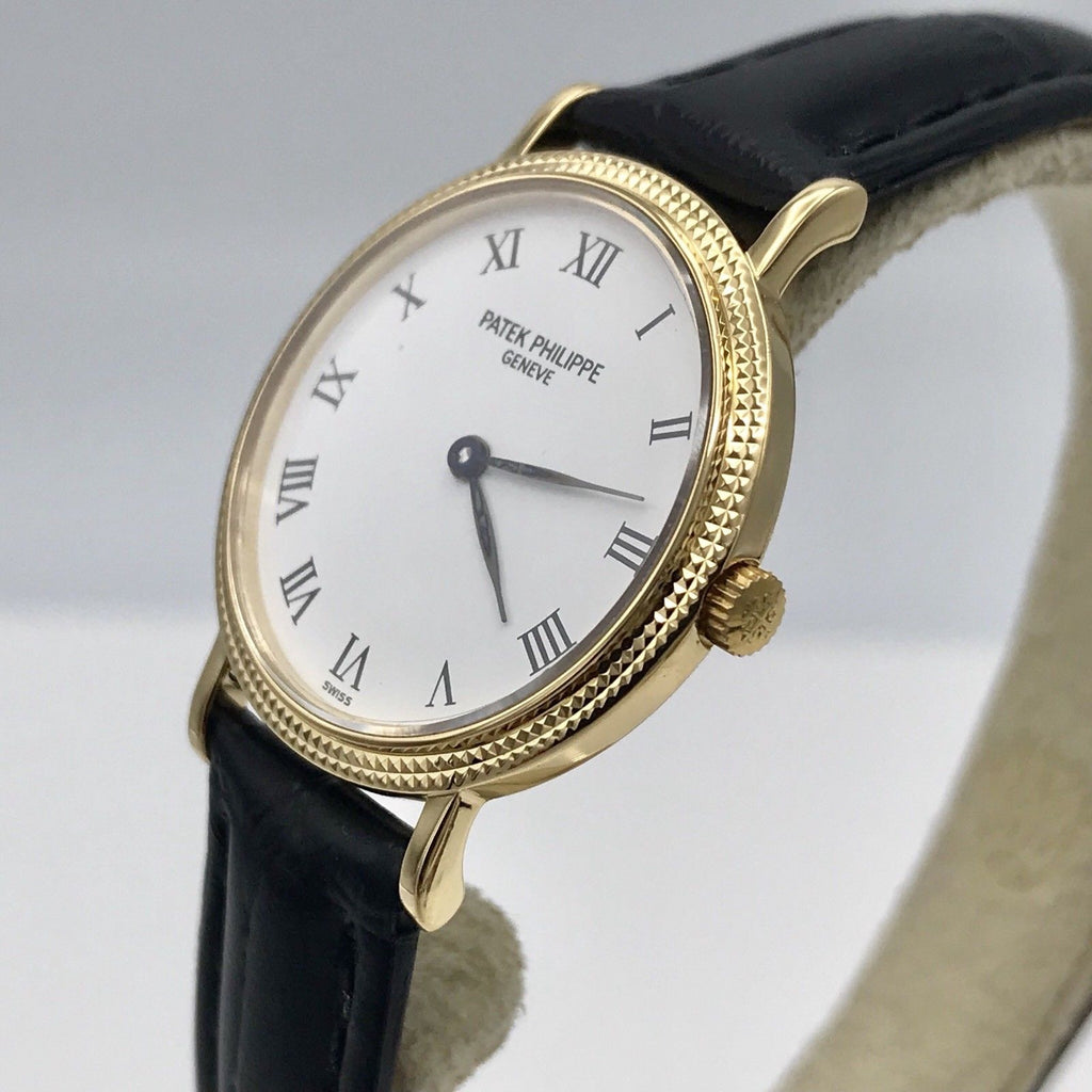 Patek Philippe 4819J Calatrava Ladies Quartz in Yellow Gold 25mm