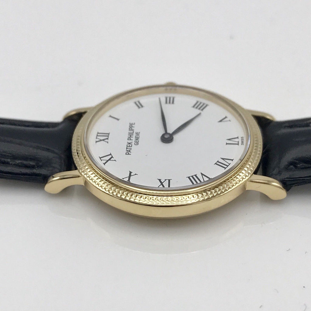 Patek Philippe 4819J Calatrava Ladies Quartz in Yellow Gold 25mm
