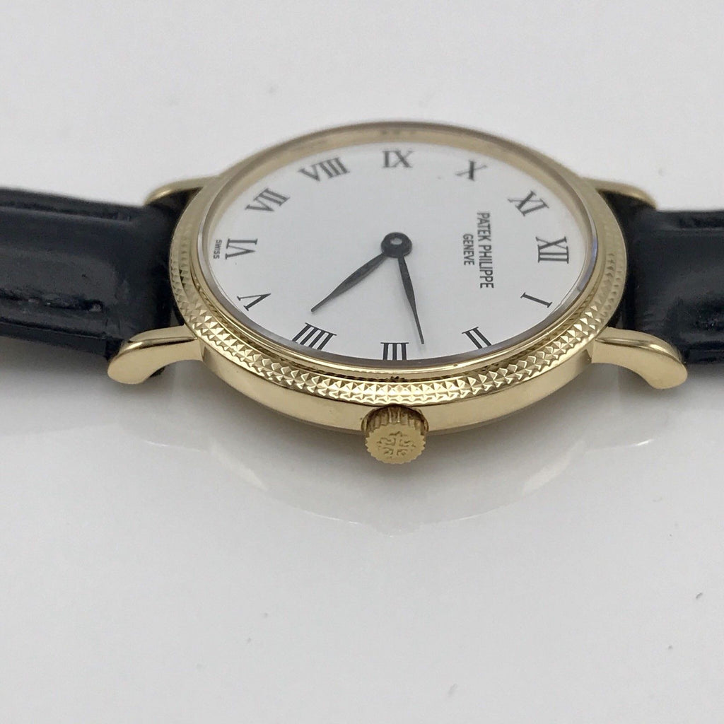 Patek Philippe 4819J Calatrava Ladies Quartz in Yellow Gold 25mm