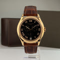 Patek Philippe Annual Calendar 5035R Black Dial 18k Rose Gold