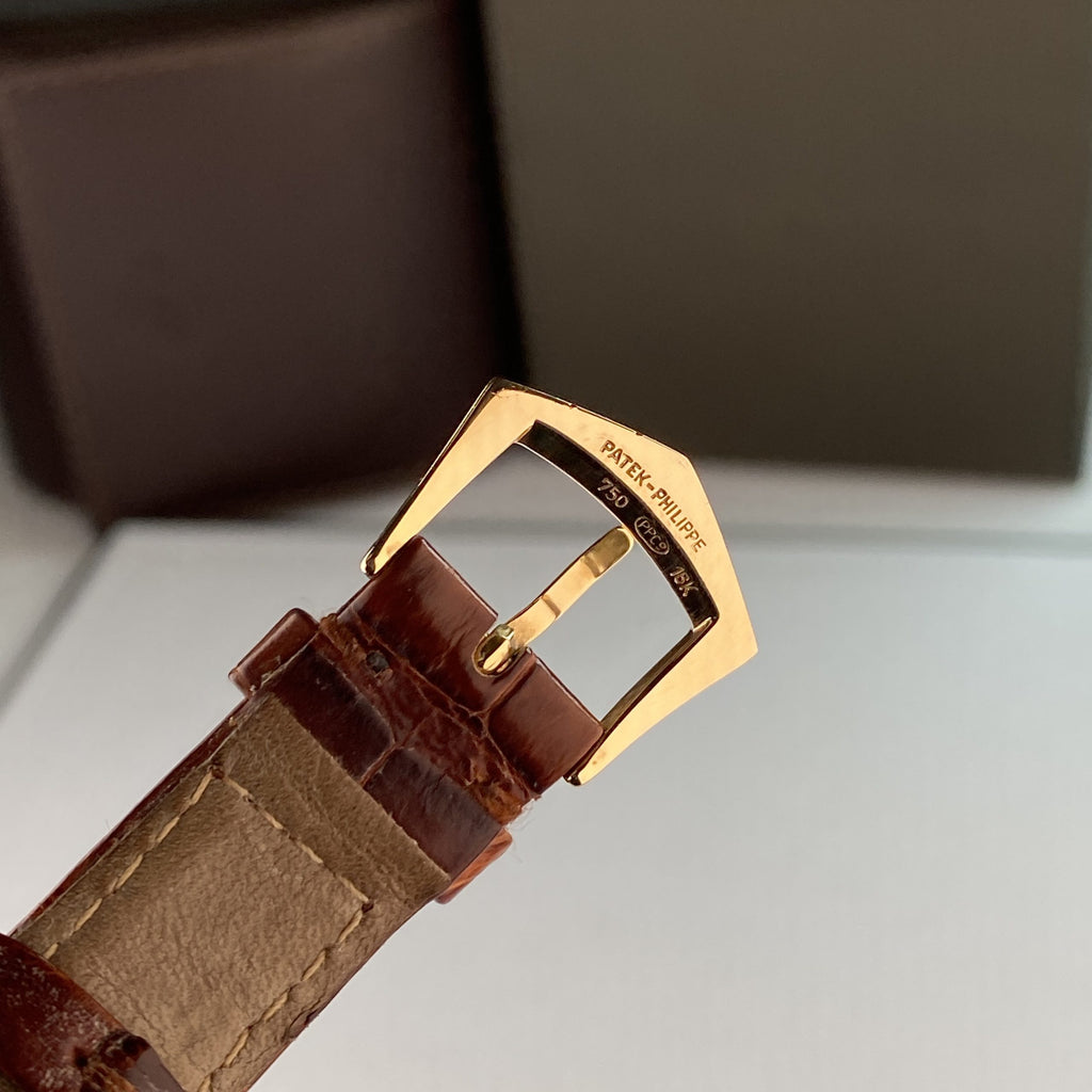 Patek Philippe Annual Calendar 5035R Black Dial 18k Rose Gold