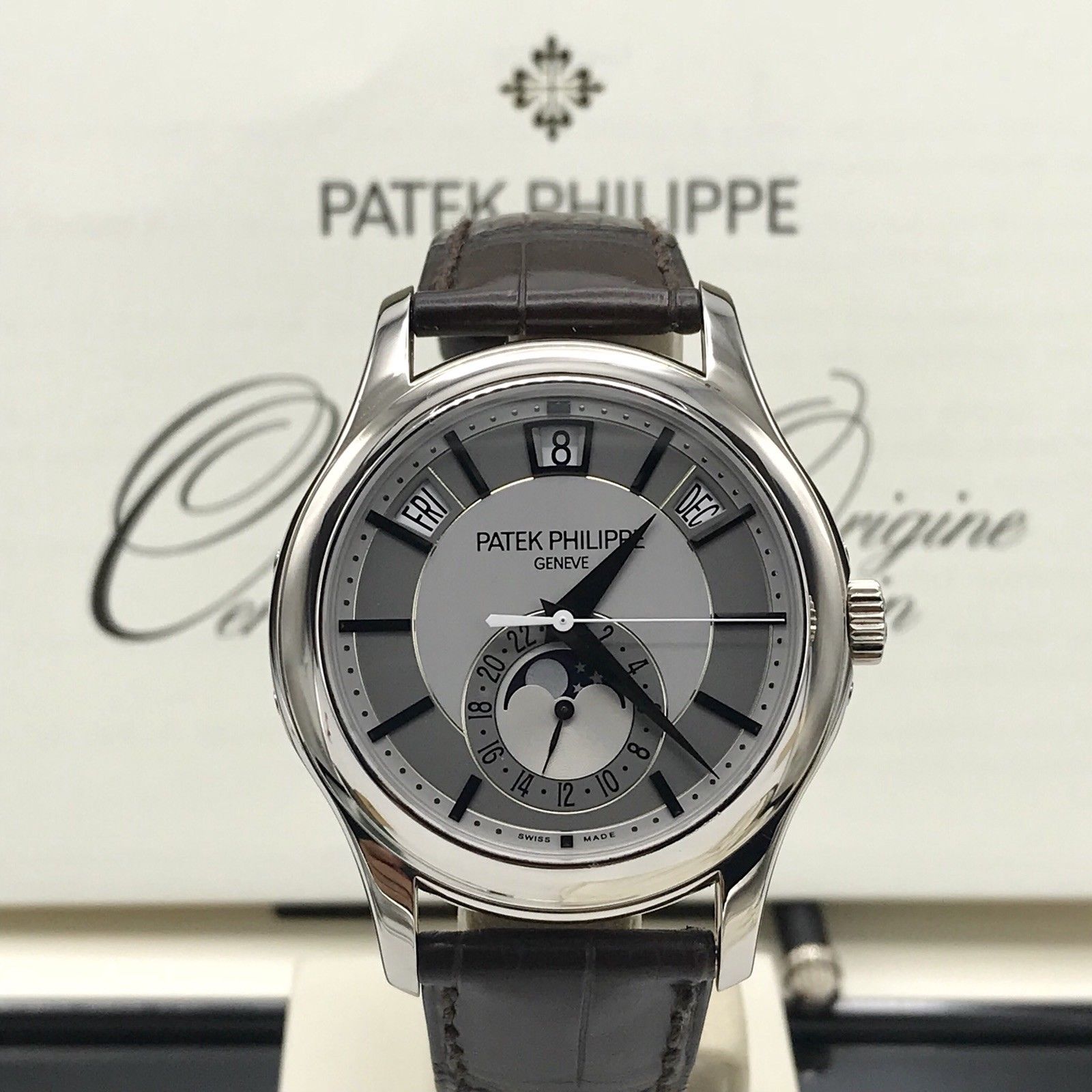 Patek Philippe Annual Calendar 5205G-001 Box and Papers Mint condition