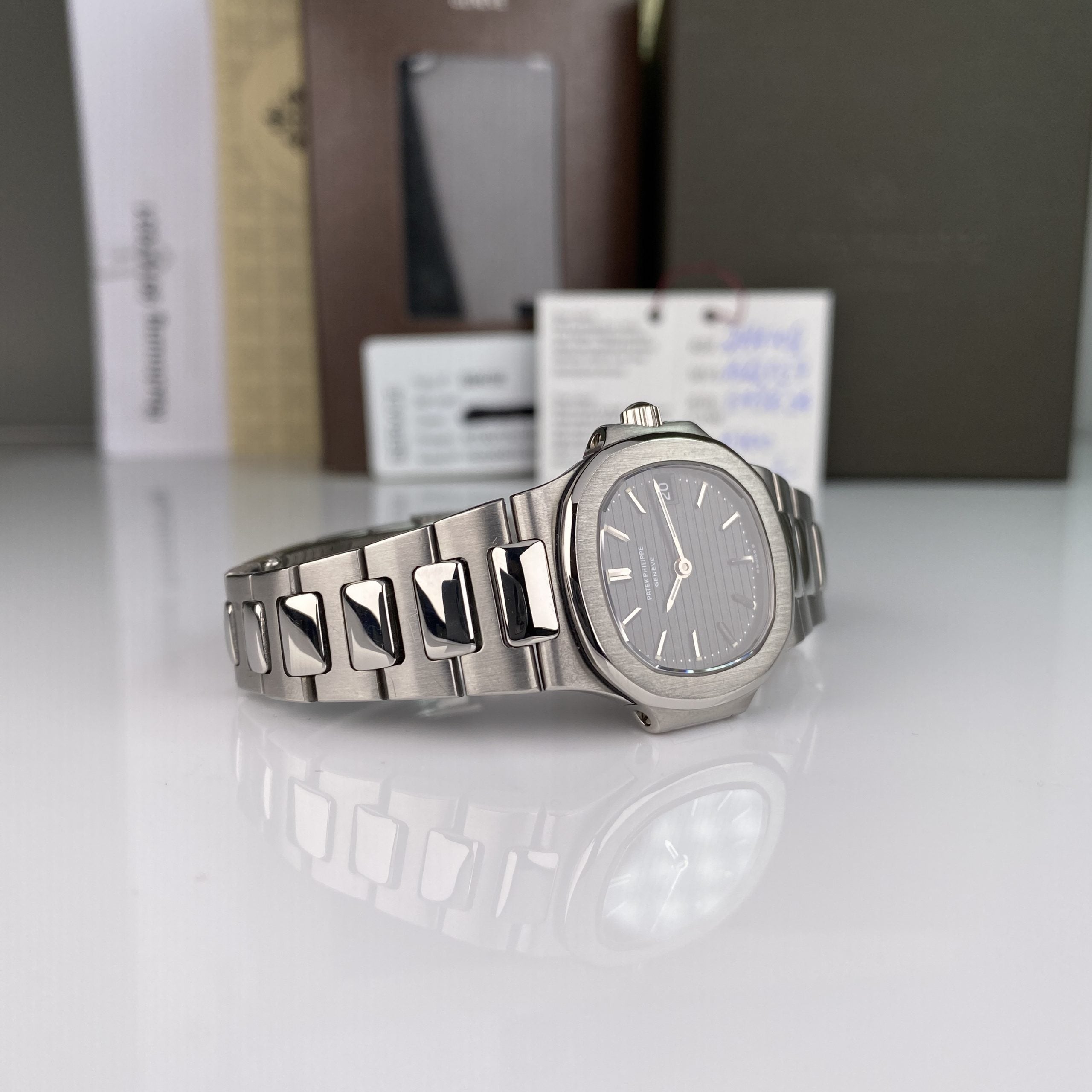 Patek Philippe Nautilus 4700/1 Stainless Steel Ladies w Box and papers Serviced by Patek 2022