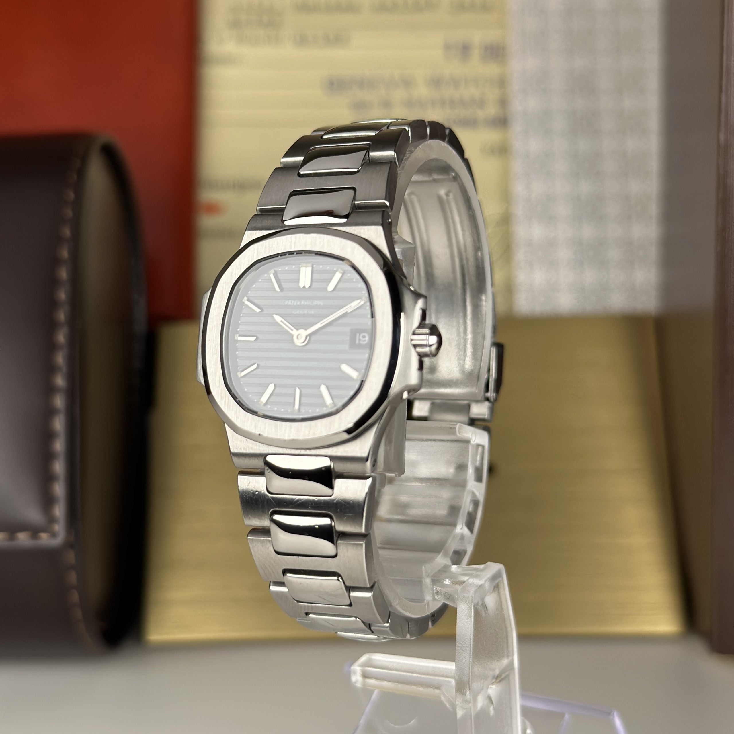 Patek Philippe Nautilus 4700/1 Stainless Steel Ladies with Box and papers Serviced by Patek in 2022